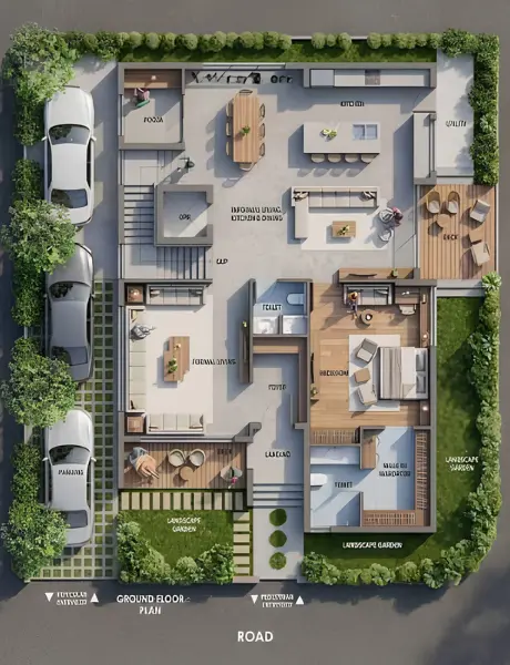 2D Space Planning Services in Gurgaon image